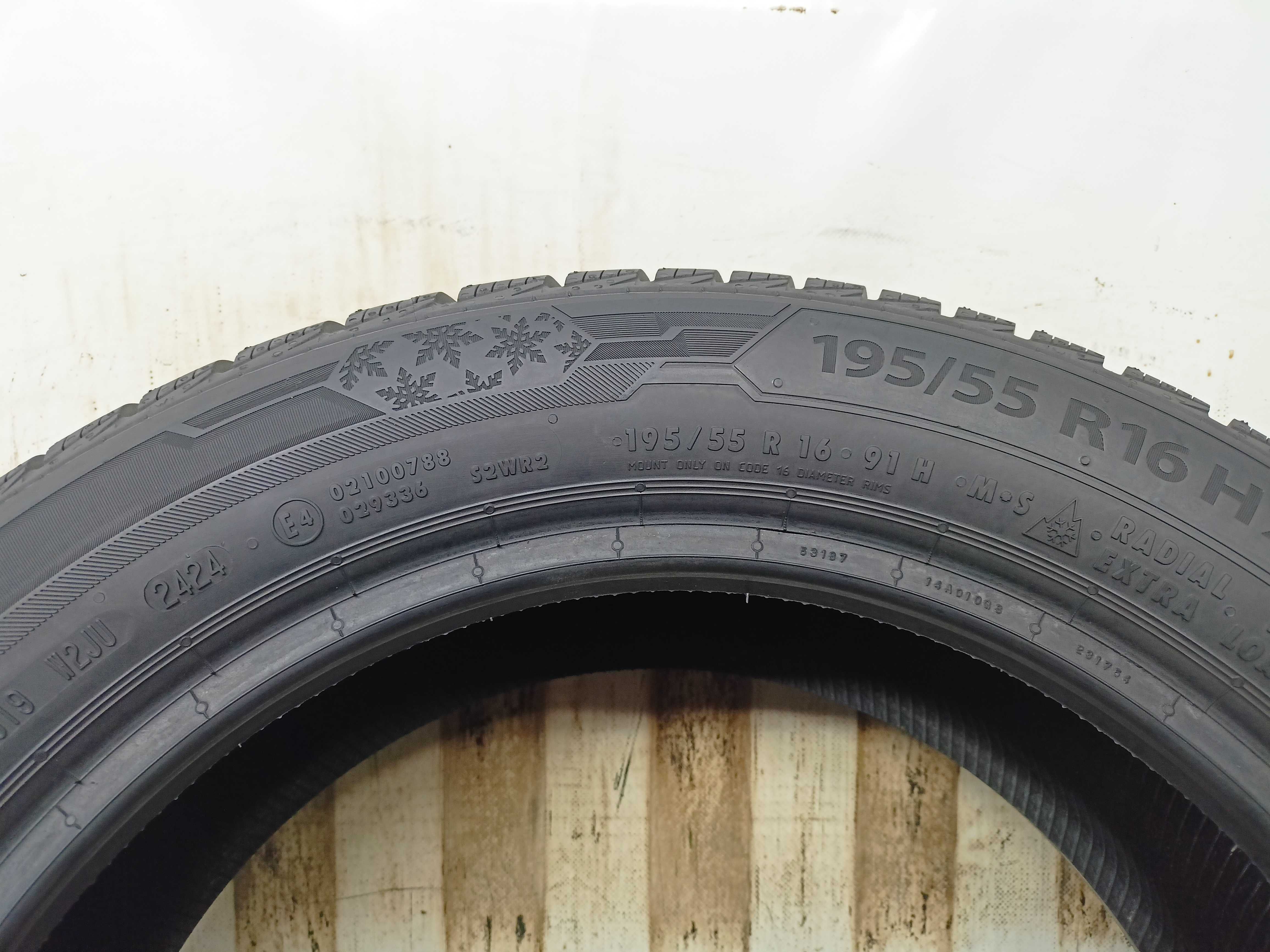 Barum Polaris 5 195/55/16 2024r. 91H 2x8,9mm 2x8,6mm (1077)