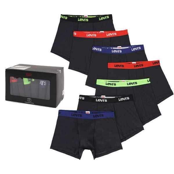 Bokserki majtki męskie Levi's Men Boxershort  7-Pack r. M-XL