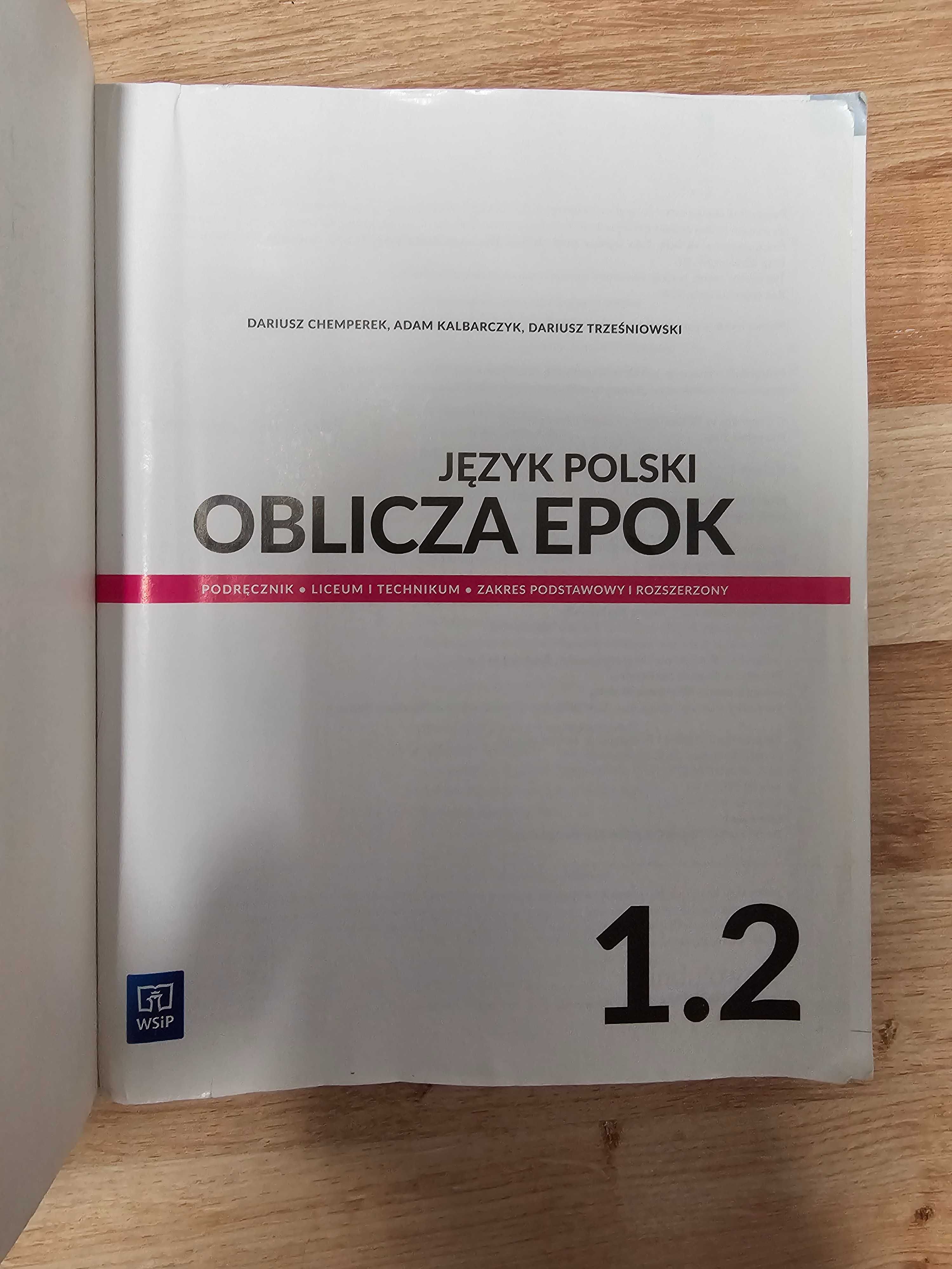 Podręcznik Język Polski (Oblicza Epok 1.2)