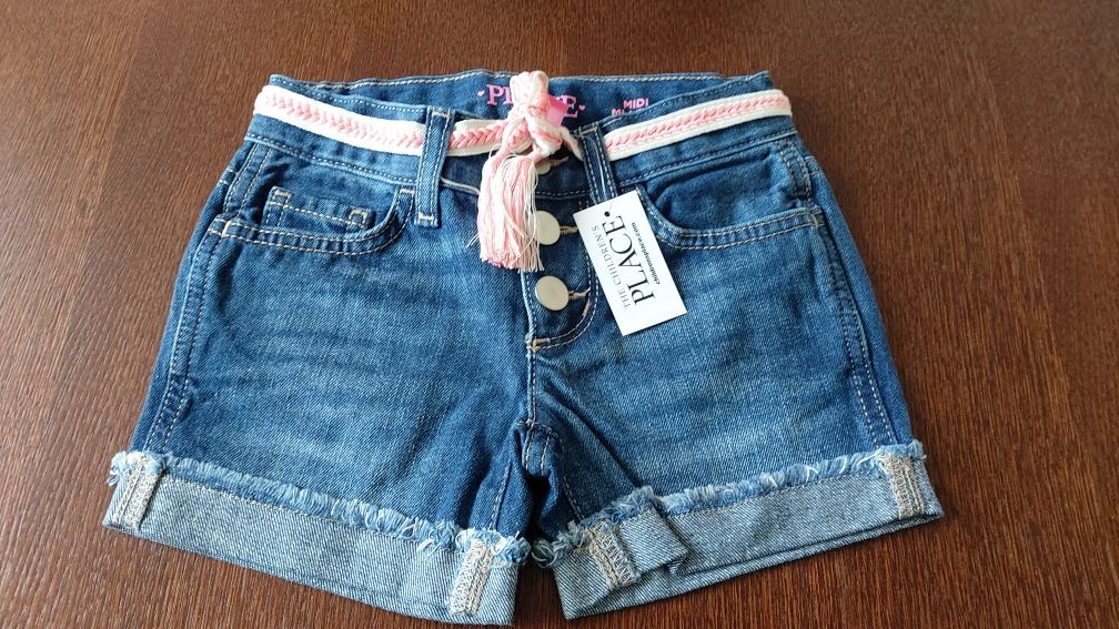 Spodenki jeans dla dziewczynki 4 lata