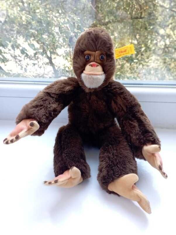 Steiff мавпа обезьяна штайф игрушка Германия