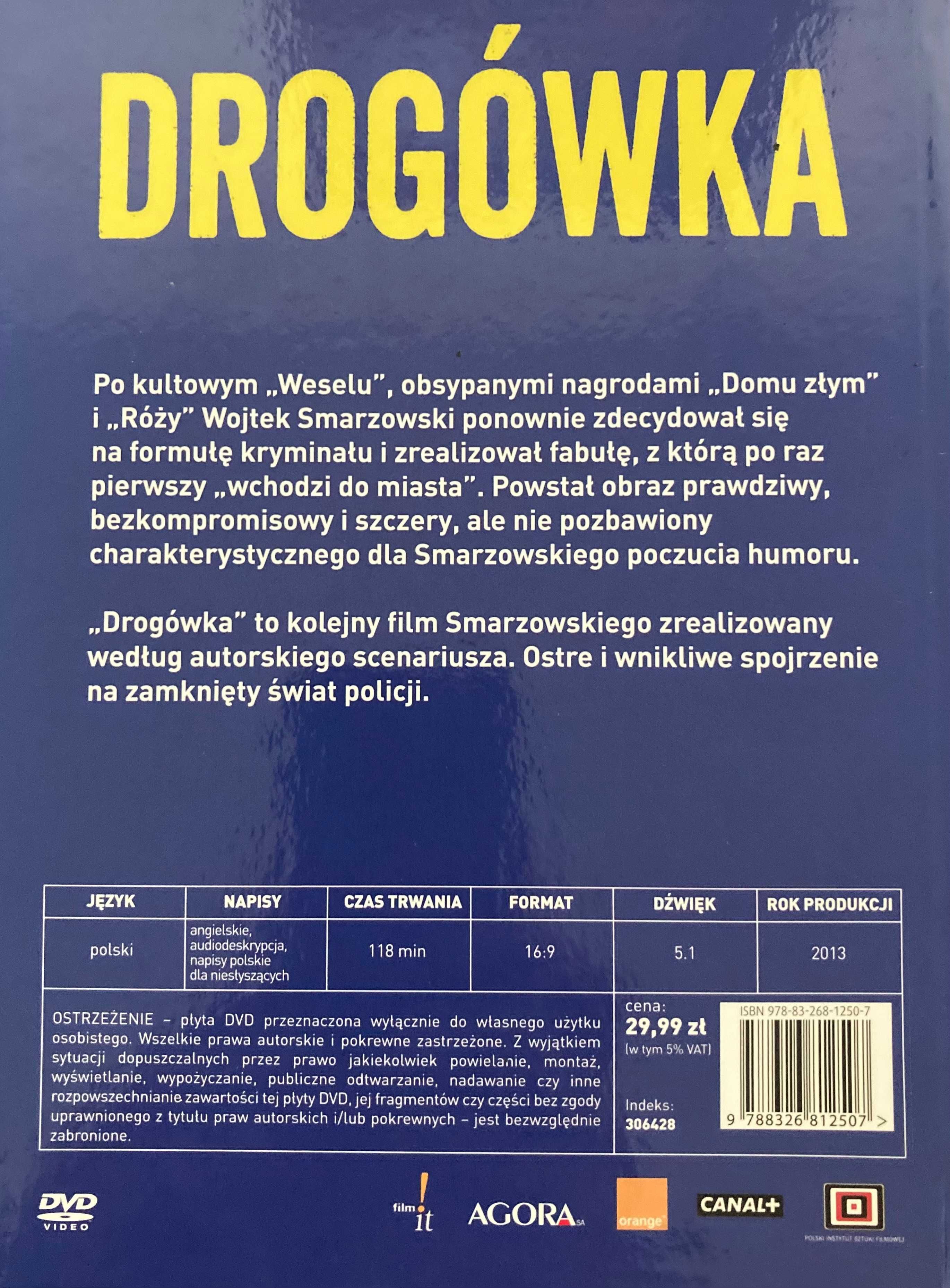 DVD "Drogówka" Wojciecha Smarzowskiego