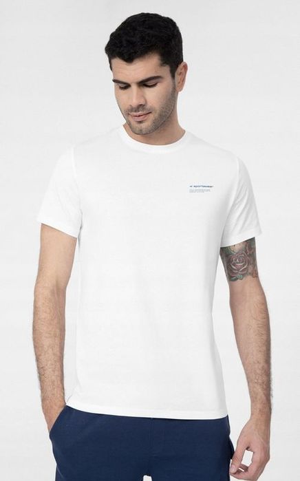 4f Męska Koszulka T-shirt Bawełna / rozm M