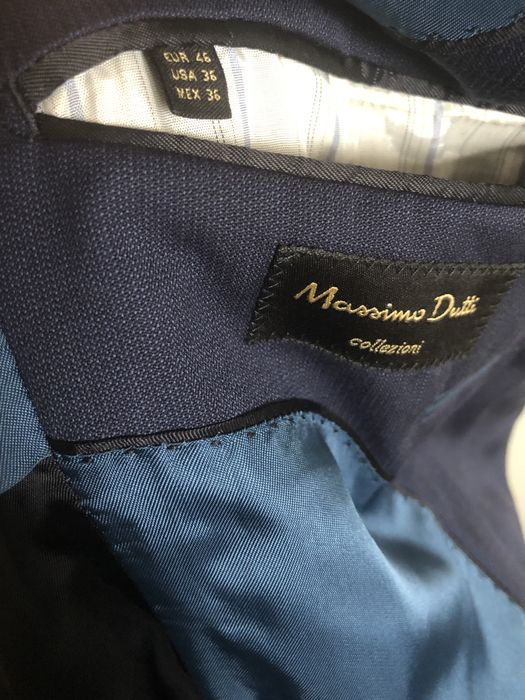 Garnitur 100% wełna Massimo Dutti