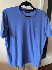 Armani Jeans AJ kolor błękitny bluzka t-shirt męski L
