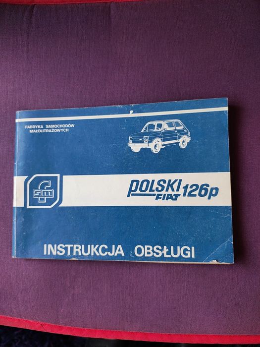 Książka Instrukcja obsługi Polski Fiat 126p