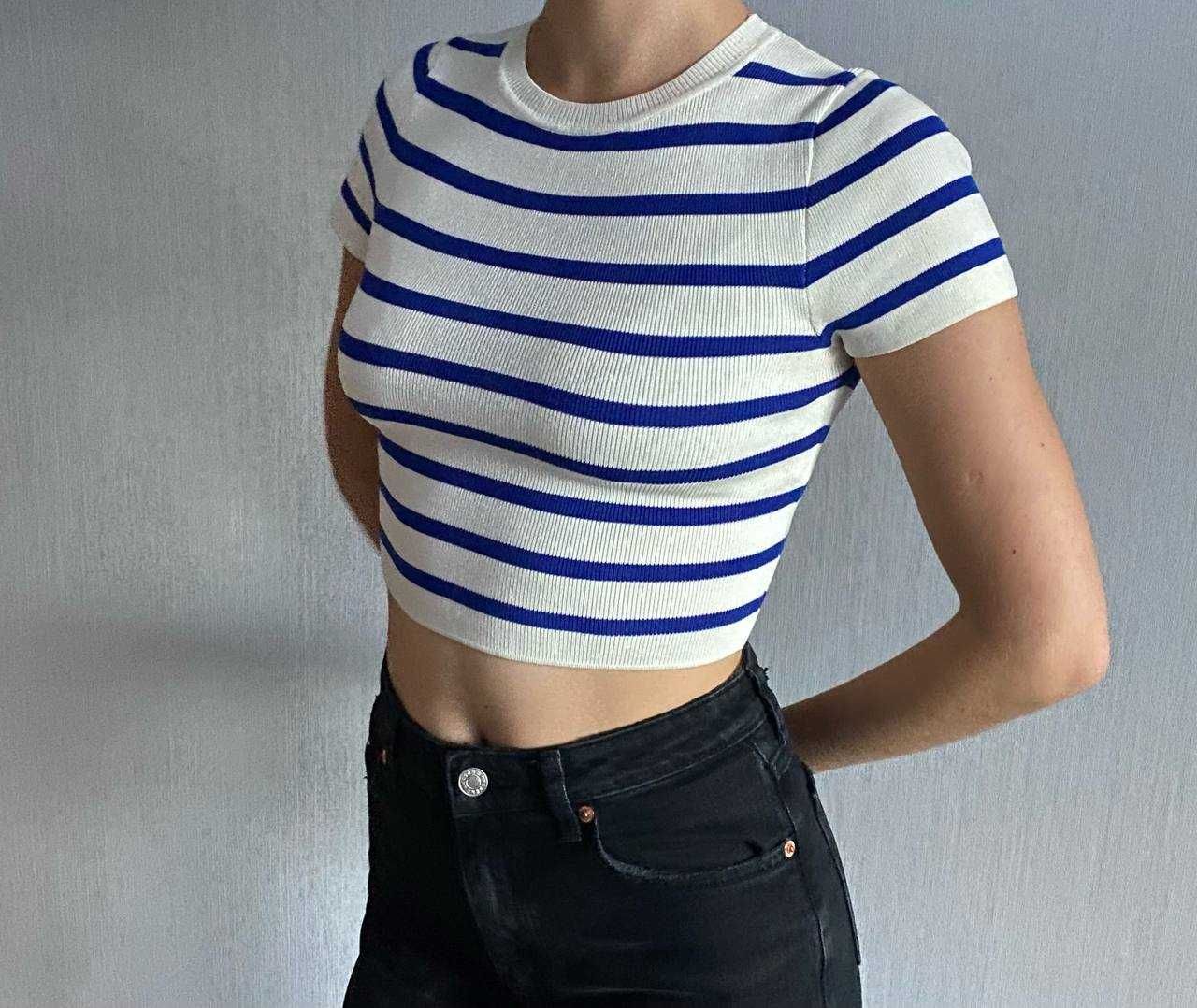 ZARA striped top