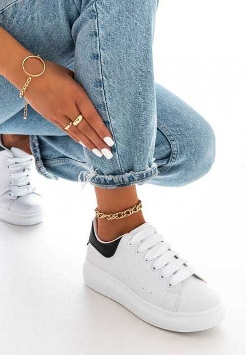 Buty Damskie Sportowe Sneakersy na platformie Lisa NB685 r.41 wys.24h