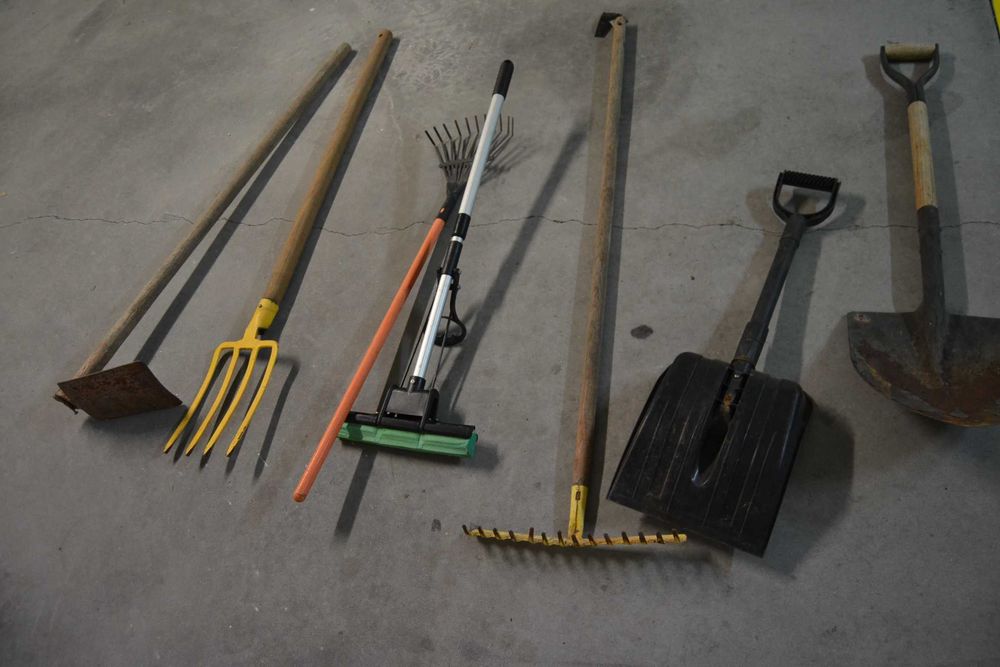 Conjunto de ferramentas de jardim