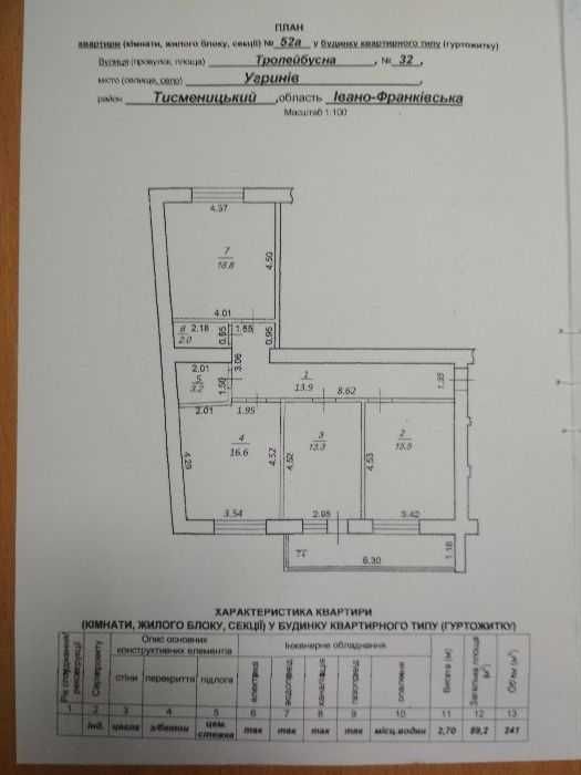Простора 3к квартира з гарним видом в затишному районі