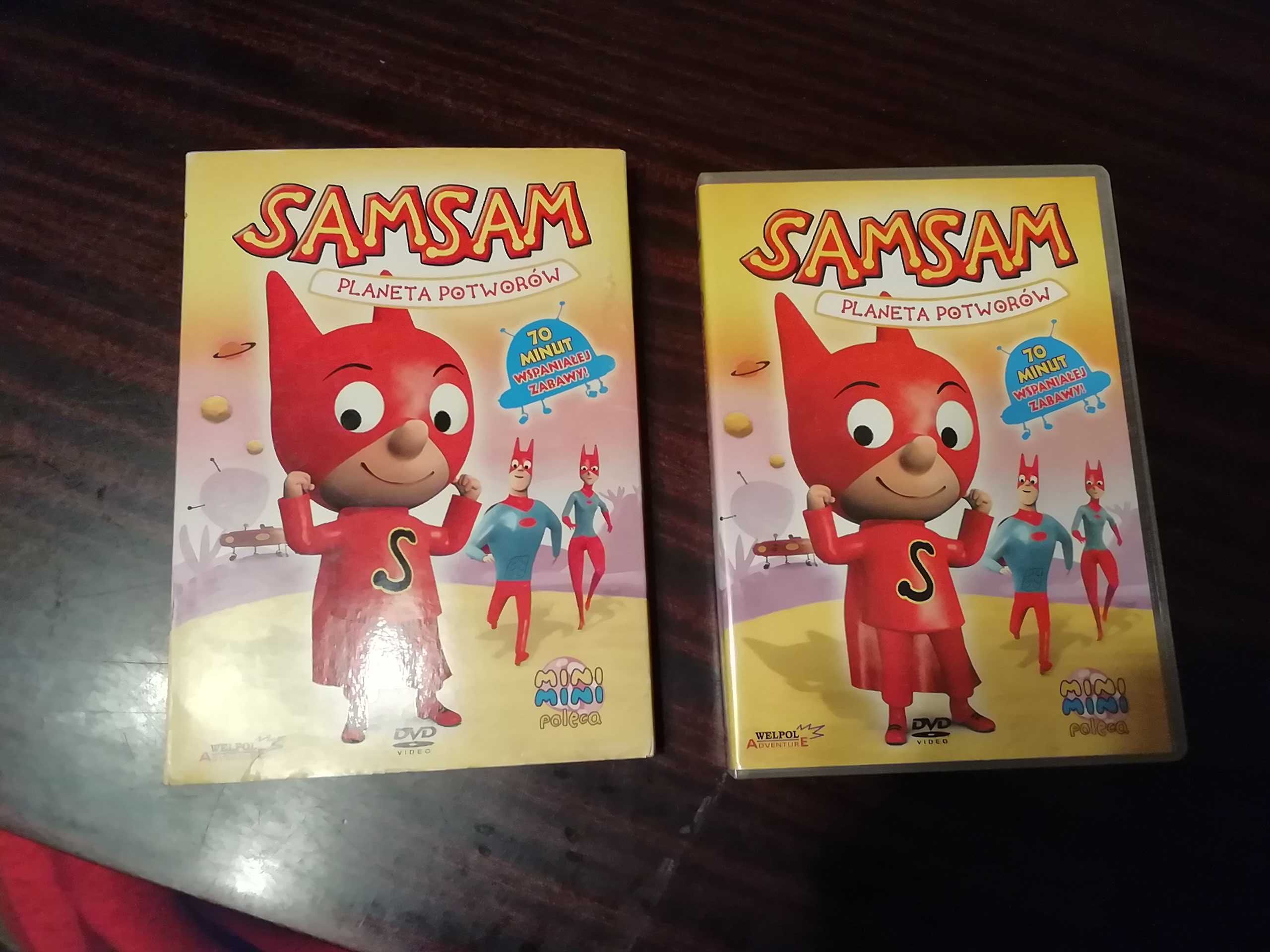 Sam Sam i planeta potworów, DVD
