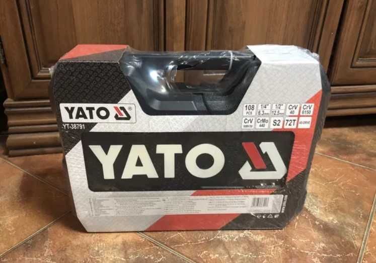 Набір інструментів Yato YT-38791 набор инструментов на 108 элементов