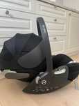 Cybex cloud t i size sepia black z baza isofix
