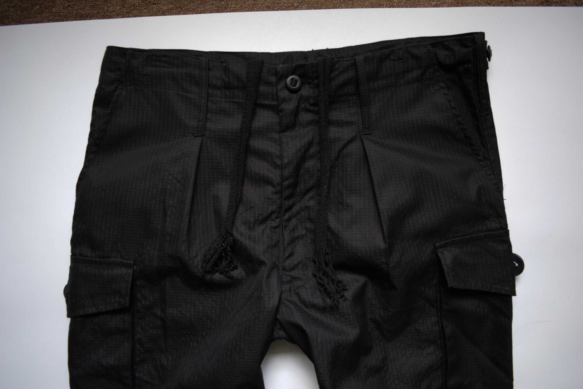 Штаны L-XL британ военные тактические черные мужские брюки чоловічі