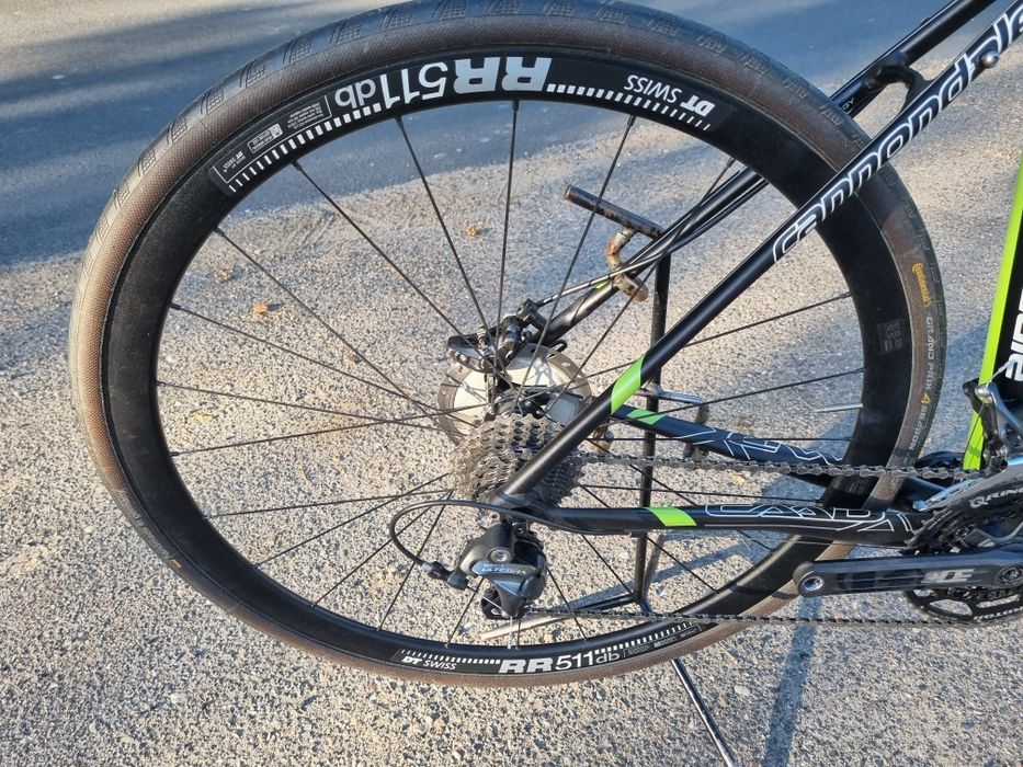 Rower szosowy kolarka Cannondale Caadx Dt Swiss Rotor Shimano Ultegra