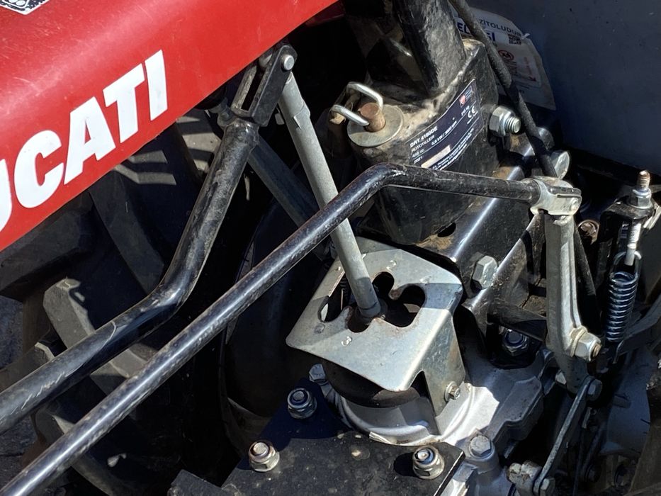 Motocultivador gasoleo ducati com fresa