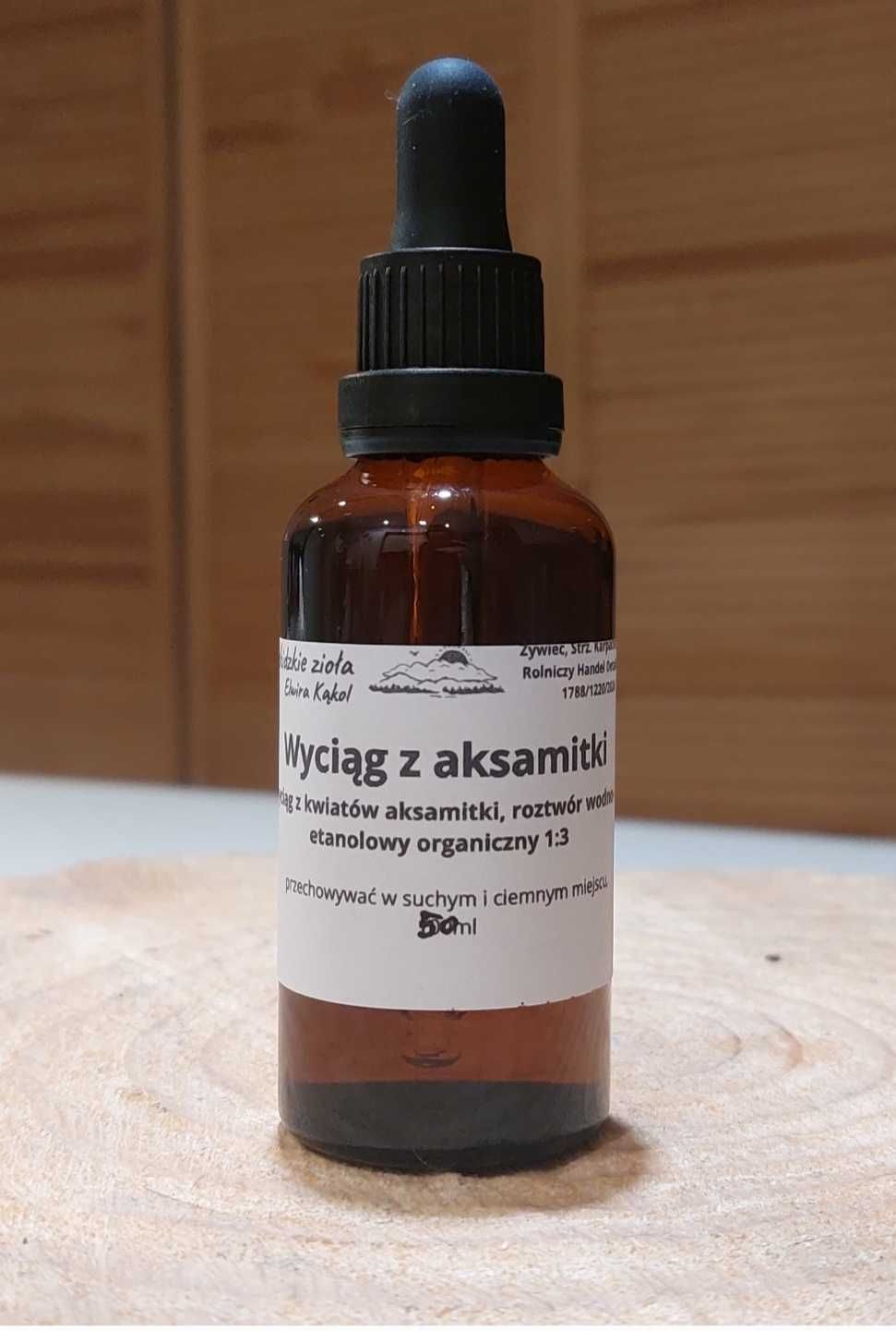 Aksamitka wyciąg organiczny