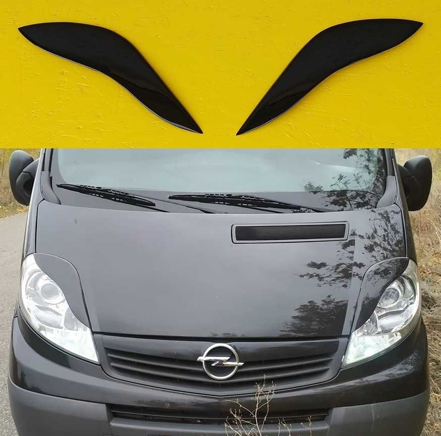 Реснички Вії на Opel Vivaro Renault Trafic Виваро Трафик 01-06р