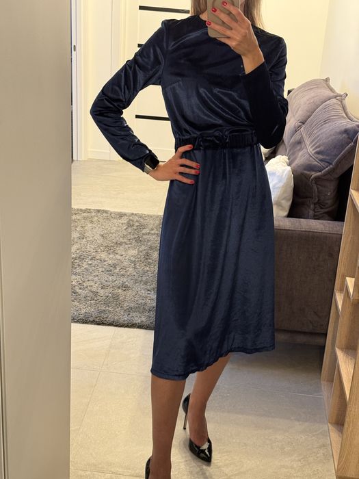 Велюрове плаття, розмір S