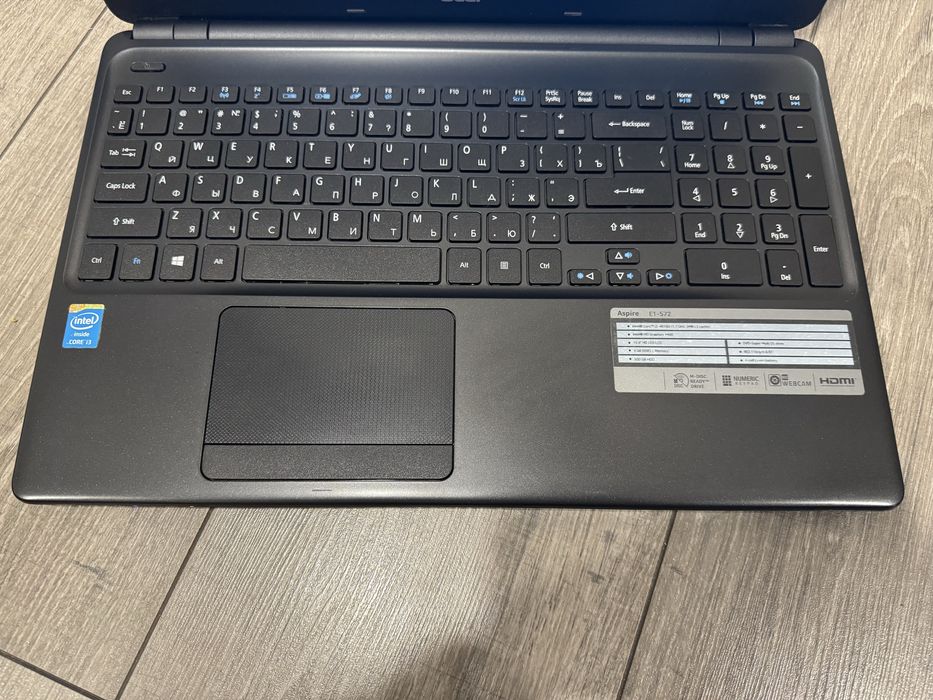 Ноутбук Acer. I3, 8Gb, нова SSD128Gb, налаштований, батарея.