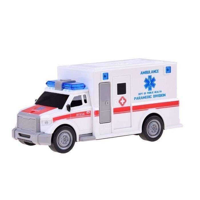 Auto Karetka Ambulans Napęd Dźwięk Światła Autko