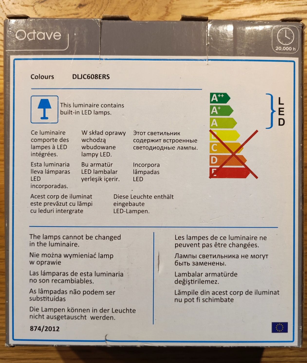 Lampka Oczko okrągłe LED Colours Octave 380 lm srebrne

 Nowe