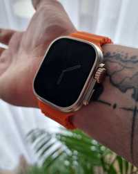 Smartwatch C800 pomarańczowy pasek