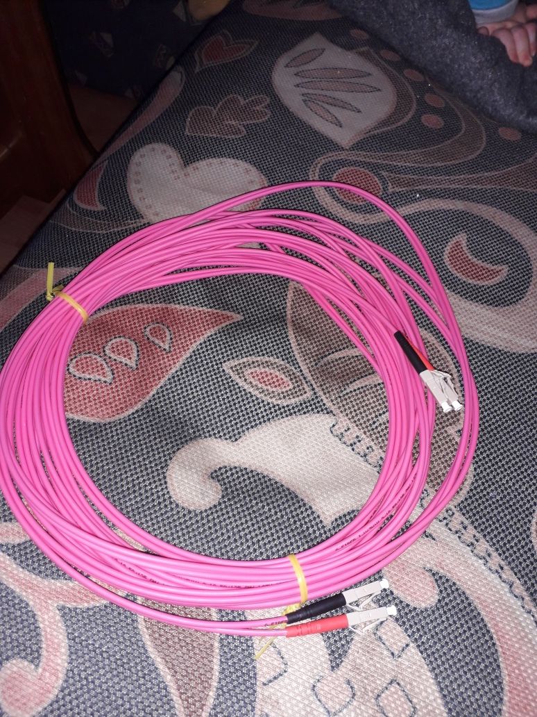 Patchcord światłowody. 5m i 10m duplex