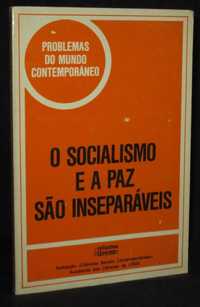 Livro O Socialismo e a Paz são inseparáveis