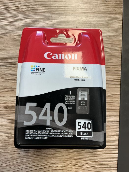 Tusz Canon 540 oryginał