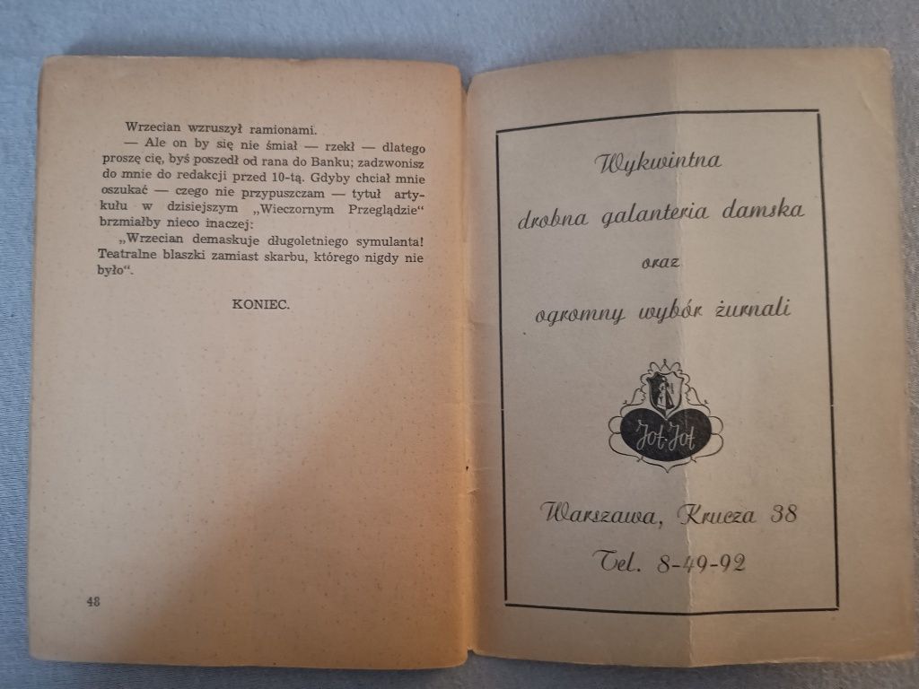 Opowieści tajemnicze i inne... Skarb Boruty J. Krysiński