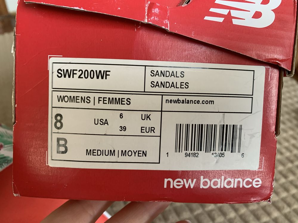 Шлепанці New balance оригінал