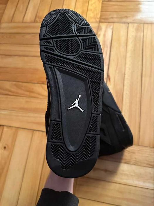 Buty meskie Mokasyny Jordan 4 Retro Black Cat R.45