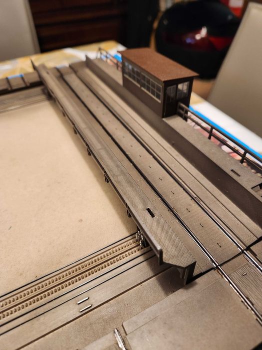 MARKLIN 7294 Placa de Transferência p/ 8 linhas de garagem