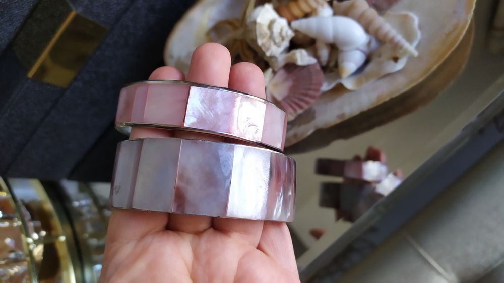 Lote de 2 pulseiras madre pérola NOVAS