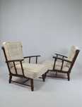 Par de cadeirões mid century