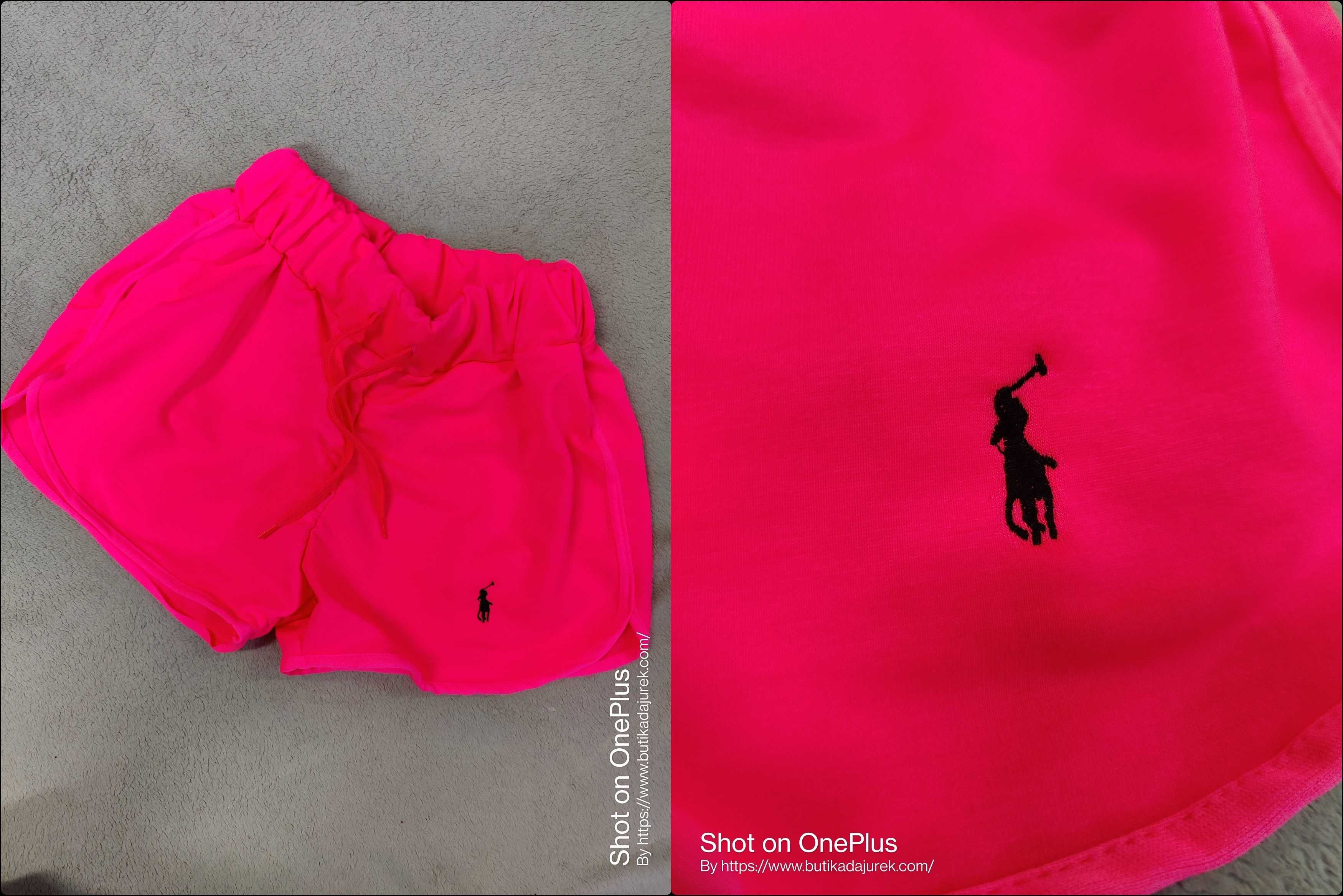 Spodnie szorty damskie Ralph Lauren kolory spodenki