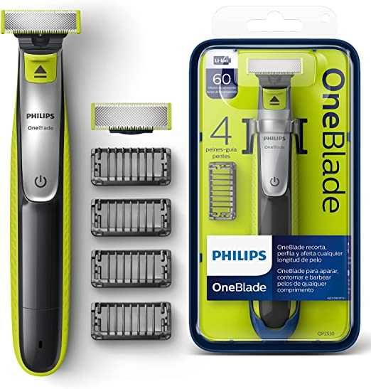 Philips OneBlade Face QP2530/30, 2 Ostrza, 4 Nasadki