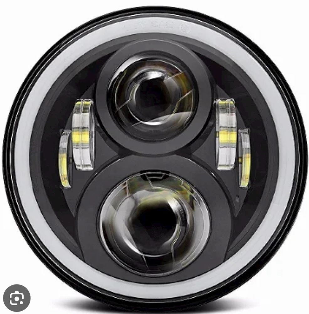 Oticas led angel eyes 7” novas em caixa ainda