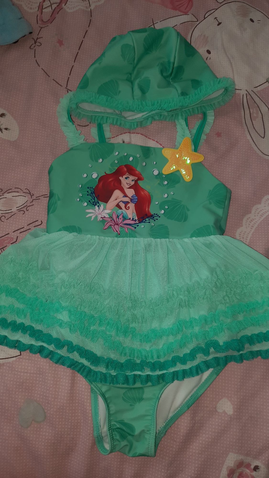 Купальник"Disney" для девочки 116 см