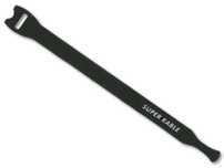 SK PW-14150 - Opaska rzepowa 15cm (czarna) - 10szt