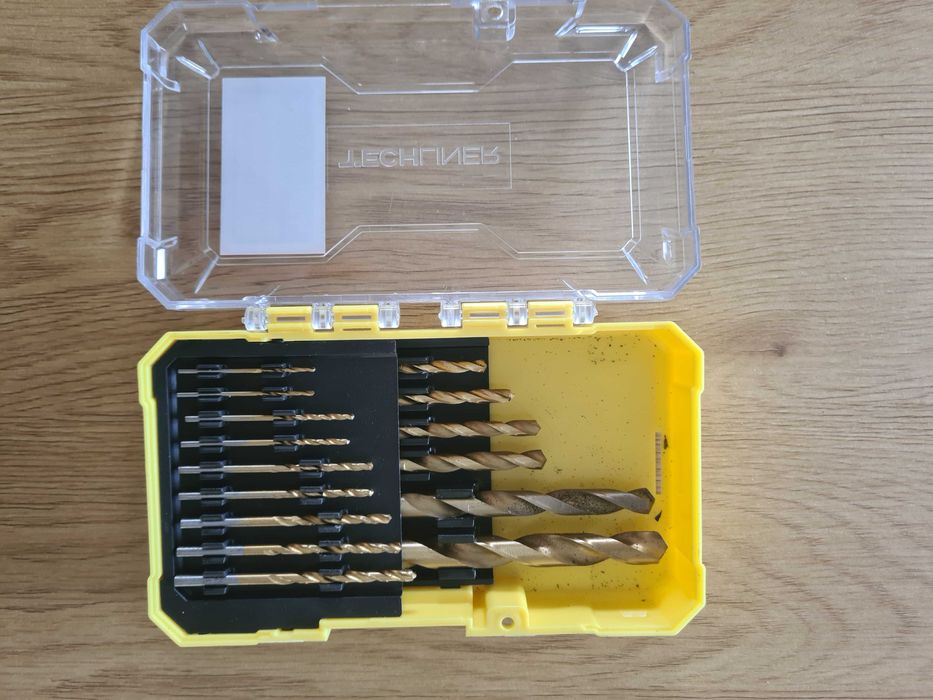 Wiertła HSS 15 sztuk - Techliner