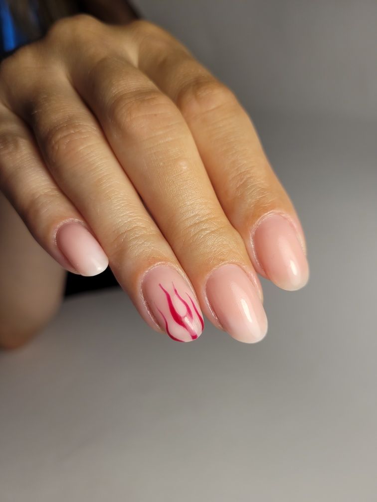 Manicure hybrydowy, paznokcie hybrydowe,  stylizacja paznokci