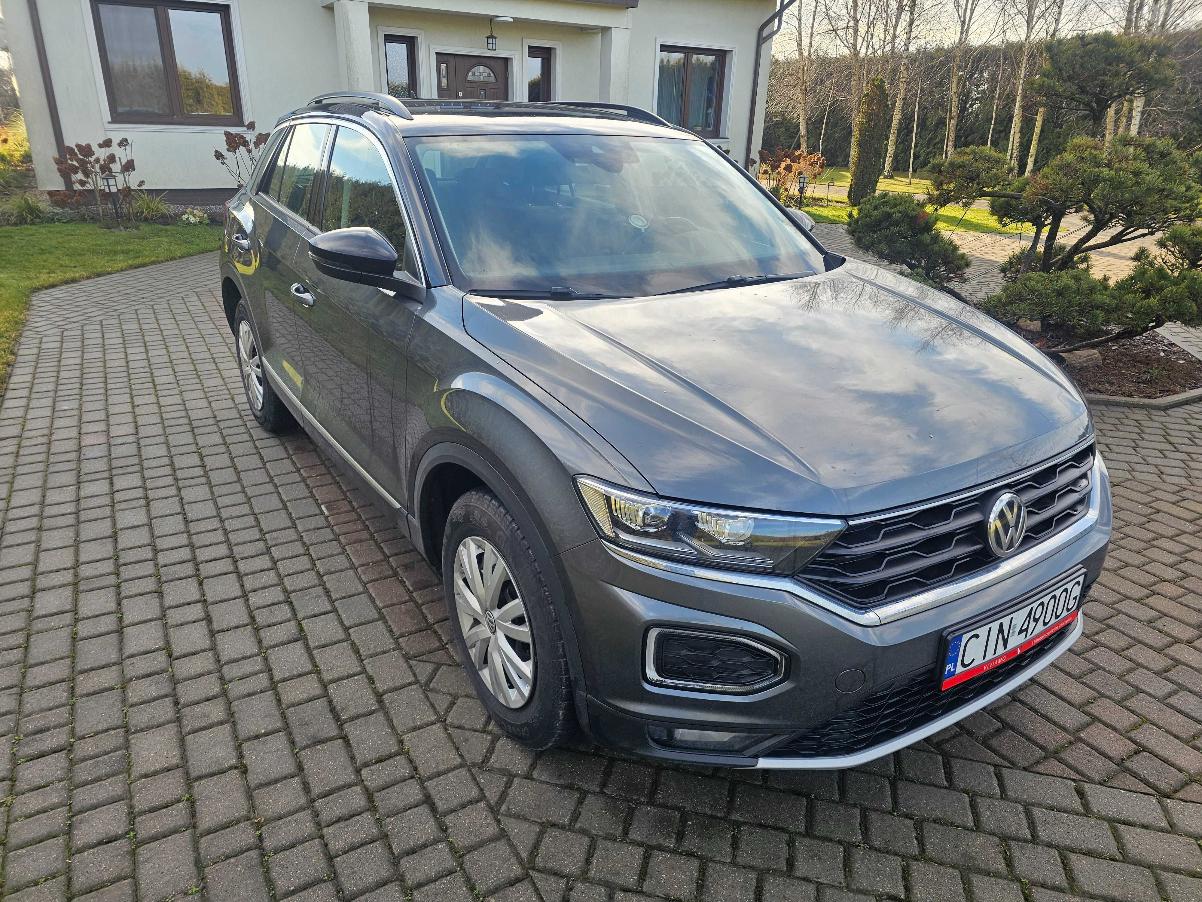 Vw T-roc 2.0TDI 150KM manual, hak, led, kamera, ACC, 2019