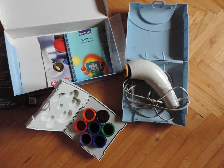 Bioptron Zepter Compact III - cały zestaw + statyw