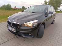 BMW 218d 7 osobowe ASO serwisowane Nowe opony 2 komplety Mińsk Mazowie