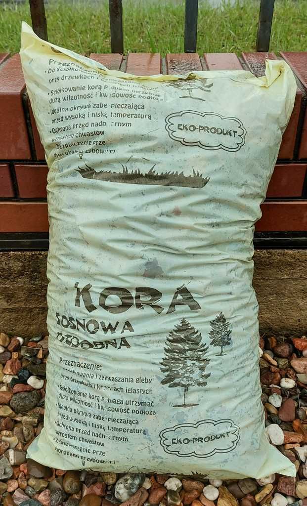 Kora sosnowa 60L średnia