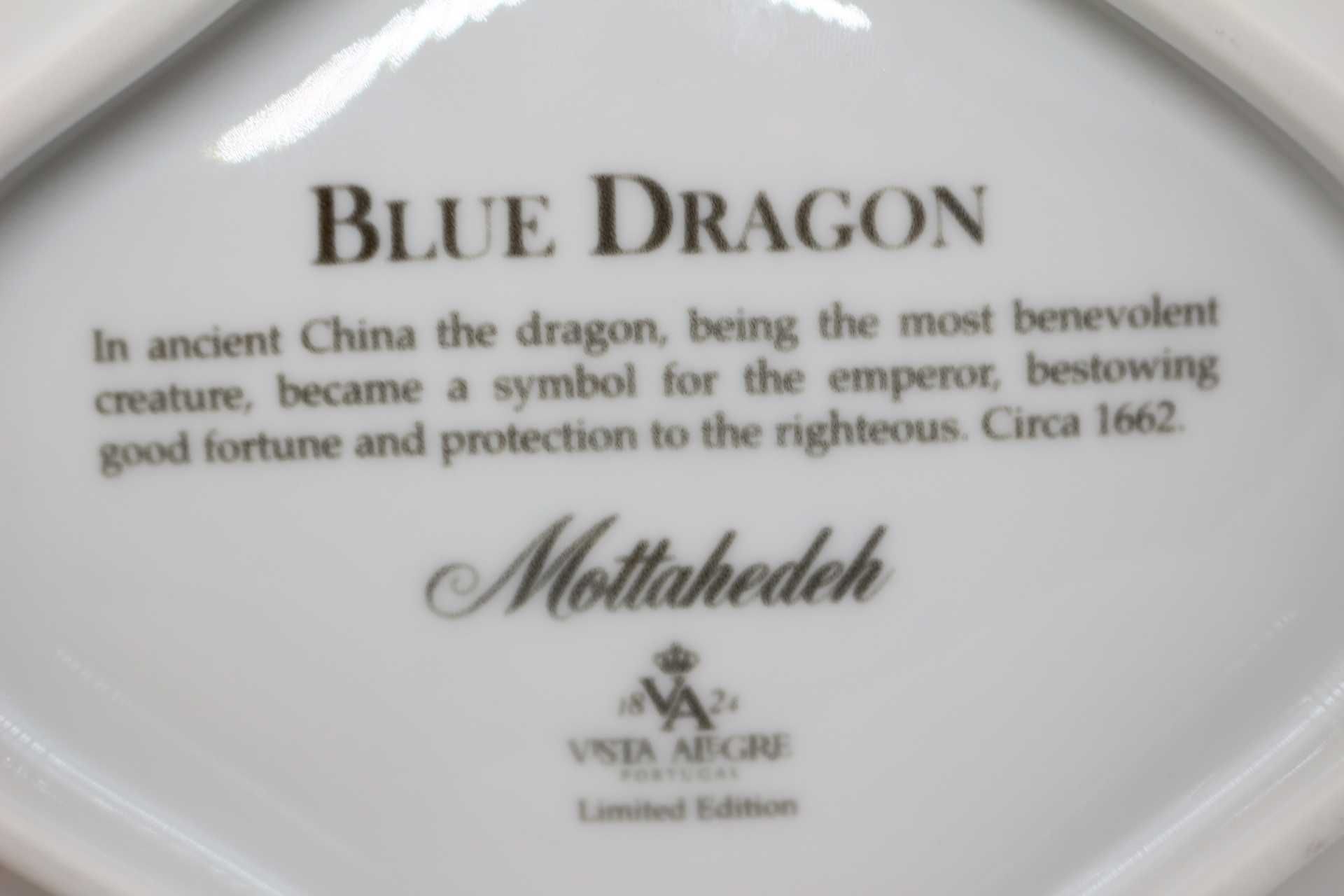 Concha Oriental Coleção Blue Dragon Mottaedeh Vista Alegre Ed Limitada