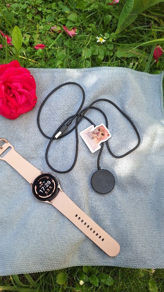 Zegarek smartwatch Samsung galaxy watch 4 różowy 40mm