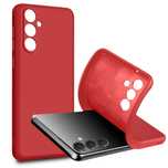 Etui Silicone Galaxy S24 FE czerwone